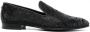 Versace Barocco Silhouette loafers verfraaid met stras Zwart - Thumbnail 1