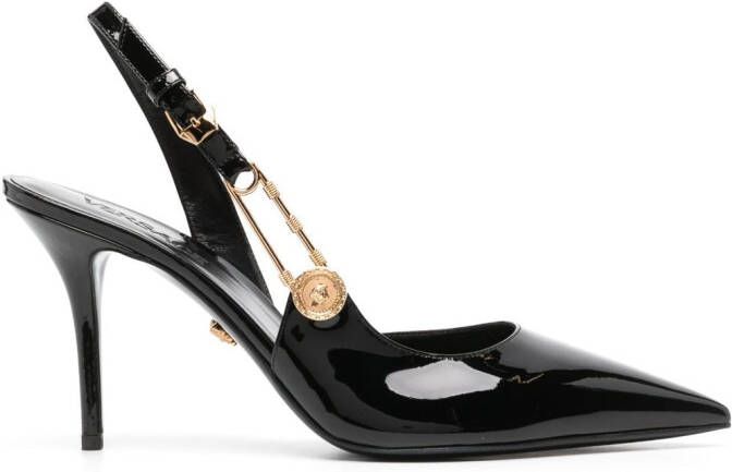 Versace Slingback pumps Zwart