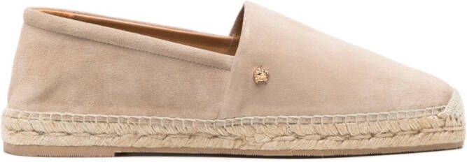 Versace Suède espadrilles Beige