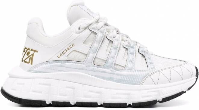 Versace Trigreca low-top sneakers Wit