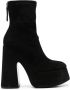 Vic Matie 140mm suede ankle boots Zwart - Thumbnail 1