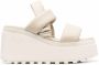 Vic Matie Sandalen met sleehak Beige - Thumbnail 1