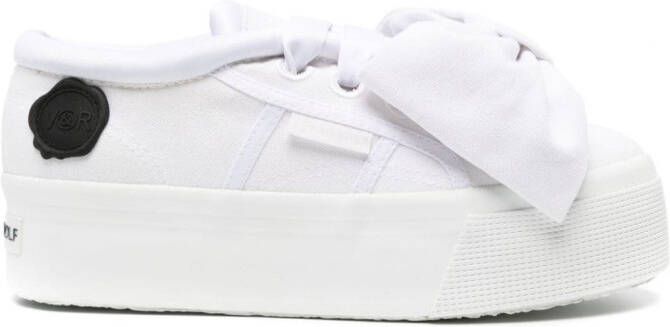 Viktor & Rolf x Superga sneakers met strikdetail Wit