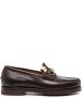 Visvim Abarth Moc-Folk leren loafers Bruin - Thumbnail 1