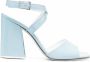 Vivetta Avernice sandalen met gekruiste bandjes Blauw - Thumbnail 1