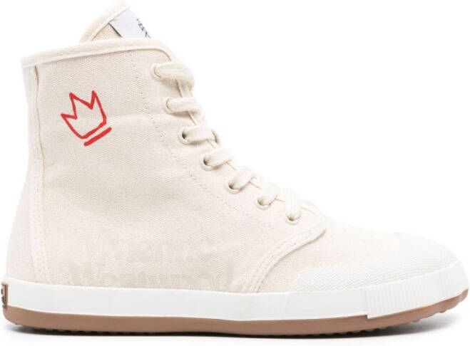 Vivienne Westwood Animal Gym high-top sneakers Beige