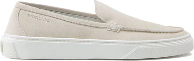 Woolrich Suède loafers Beige