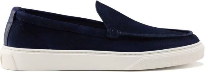 Woolrich Suède loafers Blauw