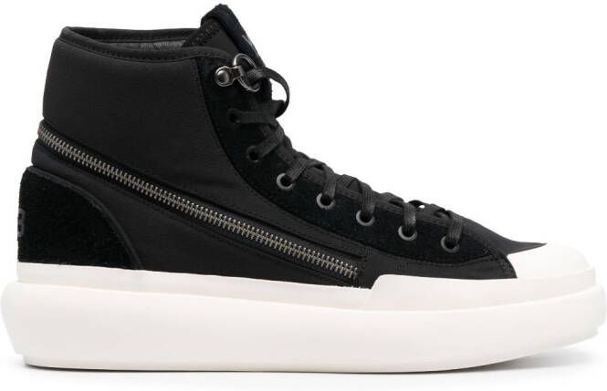 Y-3 Ajatu Court high-top sneakers Zwart