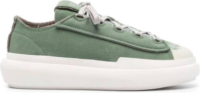 Y-3 Nizza Low chunky sneakers Groen