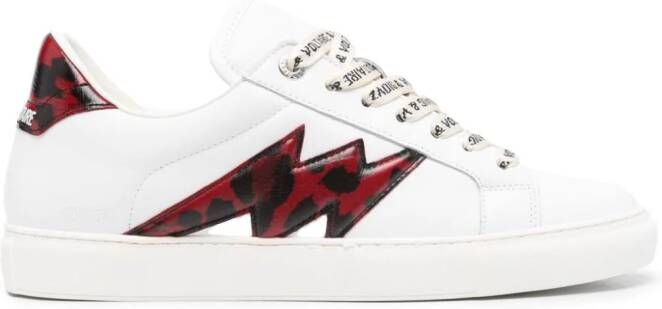 Zadig&Voltaire La Flash sneaker van leer