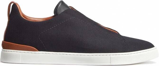 Zegna Low-top sneakers Zwart