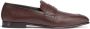 Zegna L'Asola leren loafers Bruin - Thumbnail 1