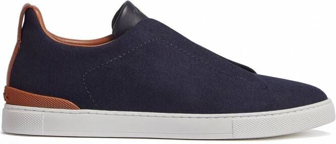 Zegna Low-top sneakers Blauw