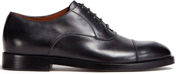 Zegna Torino leren Oxford schoenen Zwart