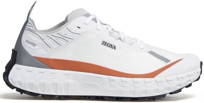 Zegna X norda™ low-top sneakers Wit