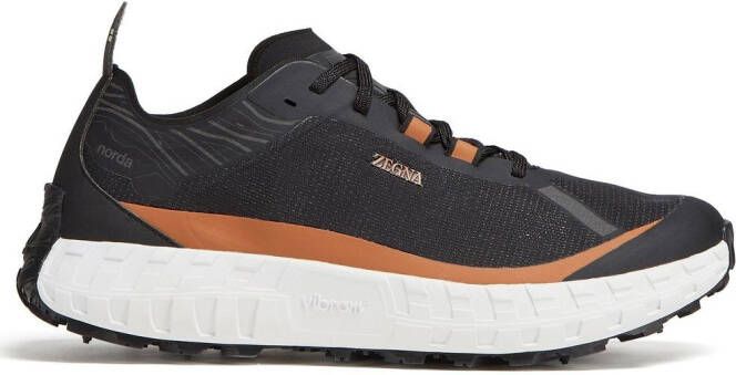 Zegna X norda™ low-top sneakers Zwart