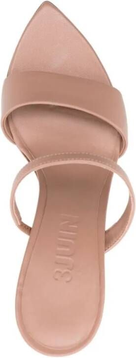 3Juin Sandalen Leather Slip-On Sandals in roze