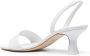 3Juin Sandalen Slingback Sandals in wit - Thumbnail 1