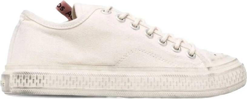 Acne Studios Low-Top Sneakers Ballow Tumbled Sneakers in wit