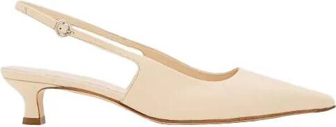 Aeydē Pumps & high heels 35mm Catrina Nappa Leather Slingback in beige