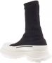 Alexander mcqueen Boots & laarzen Knit Tread Slick Boot in zwart - Thumbnail 1