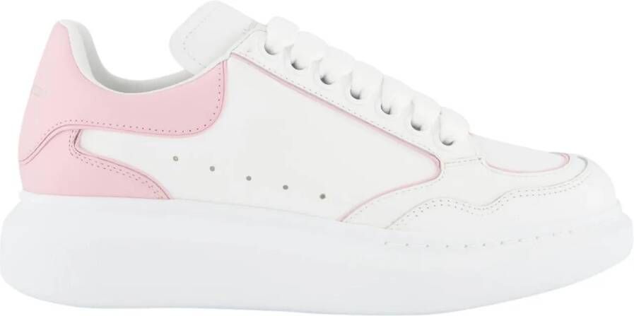 alexander mcqueen Low-Top Sneakers Dames Oversized Sneaker Wit Roze in wit