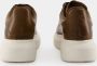 Alexander mcqueen Low-Top Sneakers Oversized Sneakers Leather Khaki in bruin - Thumbnail 2