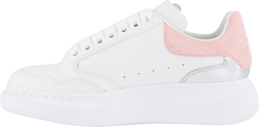 alexander mcqueen Low-Top Sneakers Oversized Sneakers Leather White Pink in wit