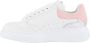 Alexander mcqueen Low-Top Sneakers Oversized Sneakers Leather White Pink in wit - Thumbnail 2