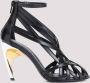 Alexander mcqueen Sandalen Armadillo Strappy Sandals in zwart - Thumbnail 1