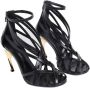 Alexander mcqueen Sandalen Armadillo Strappy Sandals in zwart - Thumbnail 1