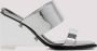 Alexander mcqueen Sandalen Silver Calf Leather Sandals in zilver - Thumbnail 1