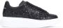 Alexander mcqueen Low-Top Sneakers Black Leather Sneakers in zwart - Thumbnail 1