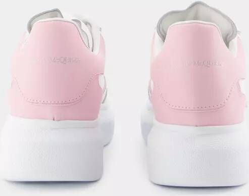 alexander mcqueen Low-Top Sneakers Oversized Hybrid Sneakers Leather White Pink in poeder roze