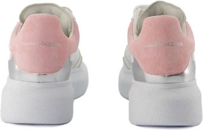 alexander mcqueen Low-Top Sneakers Oversized Sneakers Leather White Pink in wit