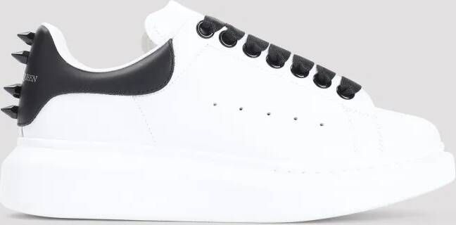 Alexander mcqueen Sneakers White Leather Sneakers in rood