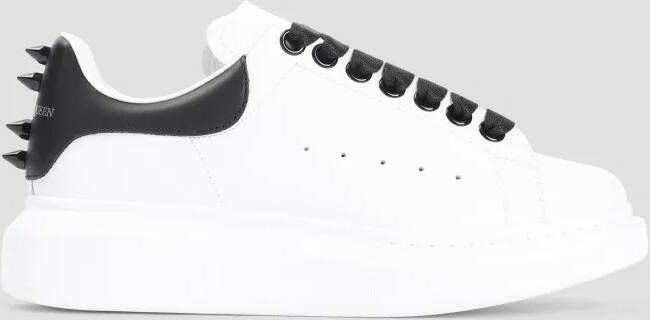 Alexander mcqueen Sneakers White Leather Sneakers in rood