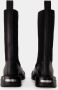 Alexander wang Boots Detroit Sock Boots Leather Black in zwart - Thumbnail 2