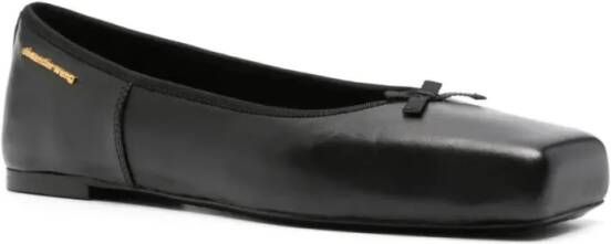 Alexander wang Loafers & ballerina schoenen Billie Flat Ballerina Shoes in zwart