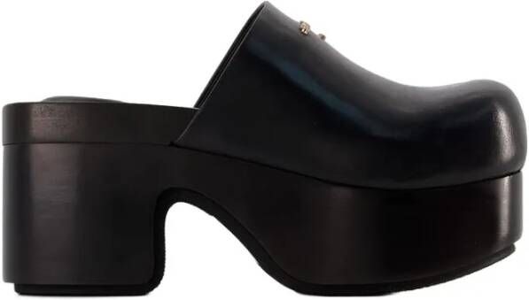 Alexander wang Slippers & Mules Zoe Mules Leather Black in zwart