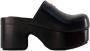 Alexander wang Slippers & Mules Zoe Mules Leather Black in zwart - Thumbnail 1