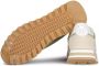 AMI Paris Low-Top Sneakers aus Leder-Mix in beige - Thumbnail 1