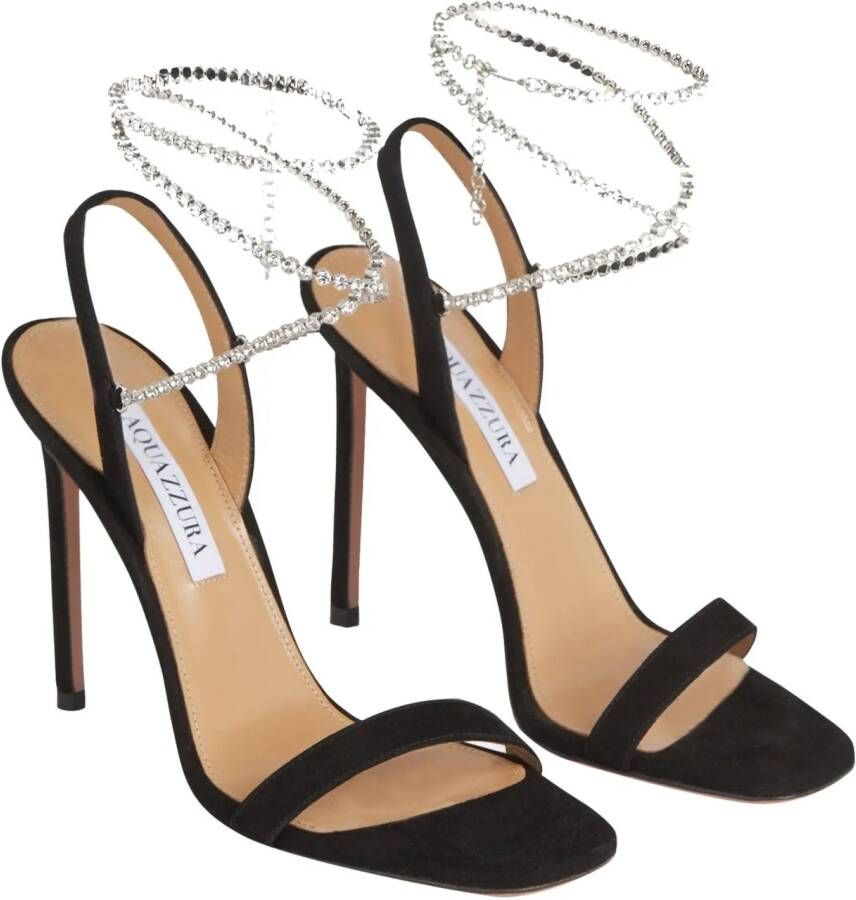 Aquazzura Hoge hakken Careless Whisper Heeled Sandals in zwart