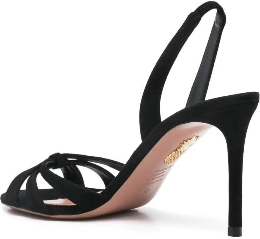 Aquazzura Slippers & Mules Sandals Black in zwart