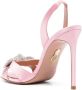 Aquazzura Slippers & Mules Sandals Pink in poeder roze - Thumbnail 1