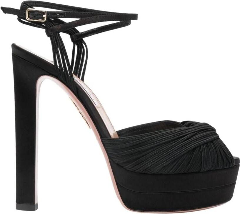 Aquazzura Slippers & Mules Sandals Black in zwart