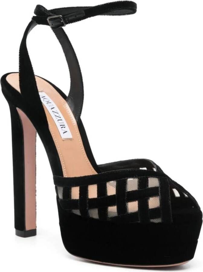 Aquazzura Slippers & Mules Sandals Black in zwart