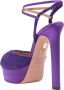 Aquazzura Slippers & Mules Sandals Purple in oranje - Thumbnail 1