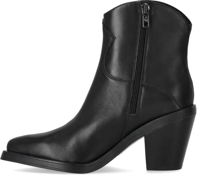 Ash Boots & laarzen JUDY SCHWARZE TEXANISCHE STIEFELETTE in zwart